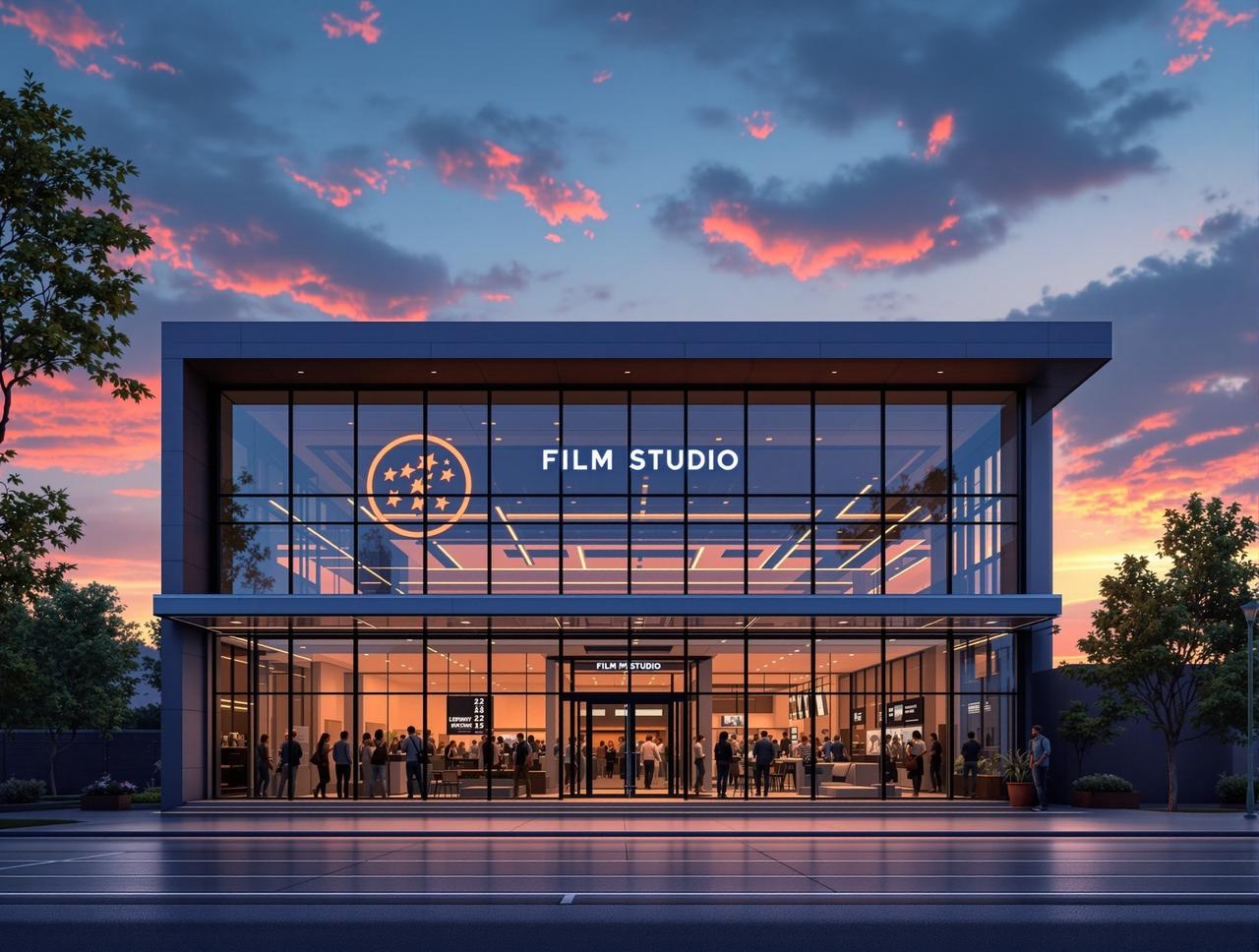 熊二影院现代化办公 studio